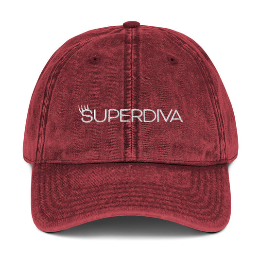 Superdiva - Vintage Cotton Twill Cap